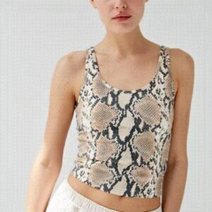 Aritzia TNA Snake Print Tank